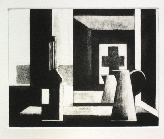 John Drawbridge ~ Still life with Malevich (Black)